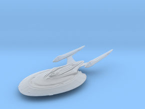 Reed Class Cruiser in Clear Ultra Fine Detail Plastic