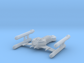 tos arena Gorn ship V2 in Clear Ultra Fine Detail Plastic