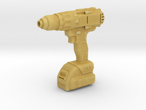 Cordless Screwdriver - 1/10 in Tan Fine Detail Plastic