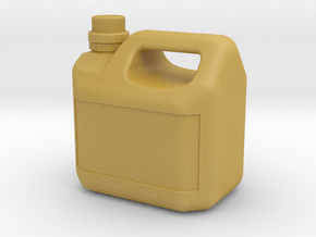 Petrol-Canister-5L - 1/10 in Tan Fine Detail Plastic