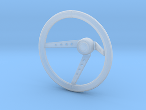 Steering Wheel Youngtimer 70s - 1/10 in Clear Ultra Fine Detail Plastic