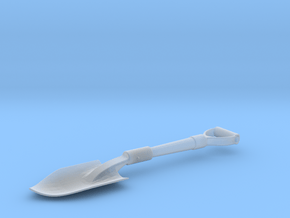 Shovel -1/10 in Clear Ultra Fine Detail Plastic