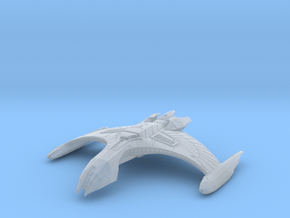 Romulan Corval Class WarBird in Clear Ultra Fine Detail Plastic