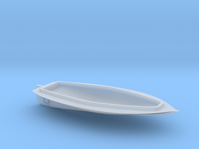 HObat03  - Small boat in Clear Ultra Fine Detail Plastic