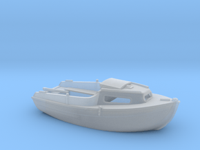 HObat01 - Small boat in Clear Ultra Fine Detail Plastic