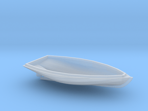 HObat11  - Small boat in Clear Ultra Fine Detail Plastic