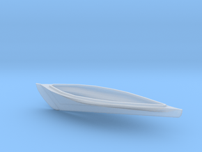 HObat51 - Old fishing boat in Clear Ultra Fine Detail Plastic