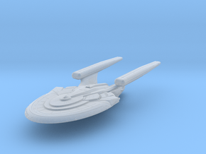 Frontier-class Cruiser in Clear Ultra Fine Detail Plastic