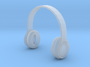 Headphones B-Type - 1/10 in Clear Ultra Fine Detail Plastic