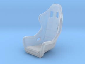 Race Seat - FType - 1/24 in Clear Ultra Fine Detail Plastic
