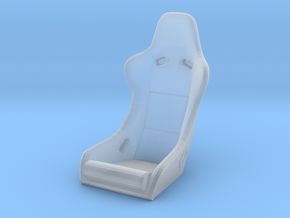 Race Seat RType2 - 1/24 in Clear Ultra Fine Detail Plastic