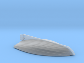 Nbat11  - Small fishing boat in Clear Ultra Fine Detail Plastic