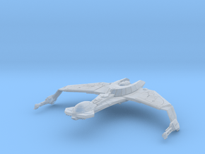 Klingon Z'Gavva Class v2 in Clear Ultra Fine Detail Plastic