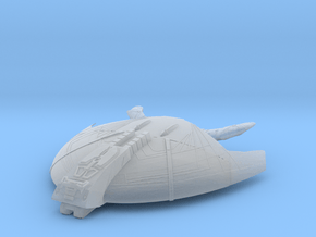 Cardassian Rabol class ship in Clear Ultra Fine Detail Plastic