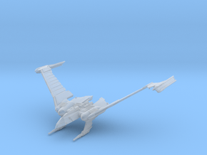 V-30 Winged Defender  5.7" wing to wing tip in Clear Ultra Fine Detail Plastic