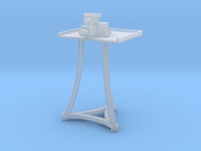 1:32 Blacksmith Vise Table in Clear Ultra Fine Detail Plastic