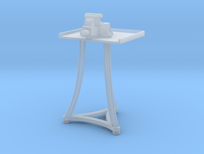 1:13.7 Blacksmith Vise Table in Clear Ultra Fine Detail Plastic
