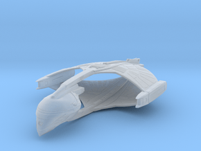 Romulan KaVal Class Refit WarBird  10.2" long in Clear Ultra Fine Detail Plastic