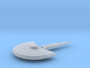 Cardassian Light Cruiser in Clear Ultra Fine Detail Plastic