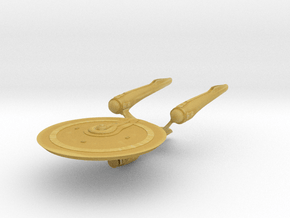 Star Trek Beyond Enterprise-A v2  6.9" long in Tan Fine Detail Plastic