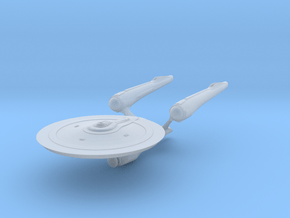 Star Trek Beyond Enterprise-A  3.5" long in Clear Ultra Fine Detail Plastic