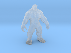 Hulk in Clear Ultra Fine Detail Plastic
