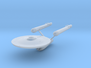Constitution Class (TOS) 3.3" long in Clear Ultra Fine Detail Plastic