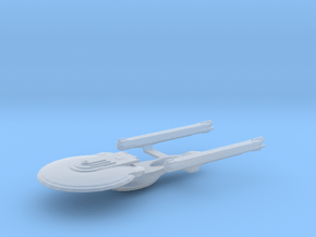 Excelsior Class Refit in Clear Ultra Fine Detail Plastic
