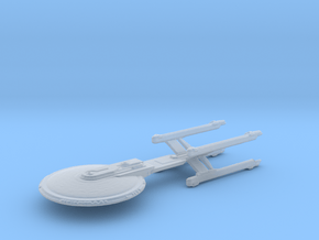 Excelsior 4 Nacelle Concept in Clear Ultra Fine Detail Plastic