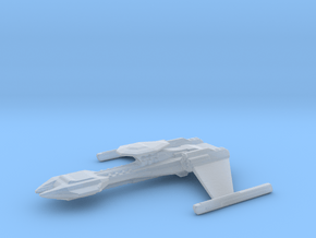 Klingon Gor Class Battle Cruiser in Clear Ultra Fine Detail Plastic