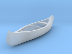 Canoe Accurate in HO Scale in Clear Ultra Fine Detail Plastic