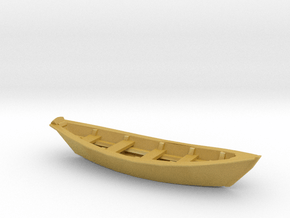 Fishermans Dory O Scale Boat in Tan Fine Detail Plastic