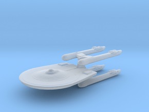 Tos Era Constellation Class in Clear Ultra Fine Detail Plastic