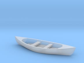 Double Ender ROWBOAT N Scale in Clear Ultra Fine Detail Plastic