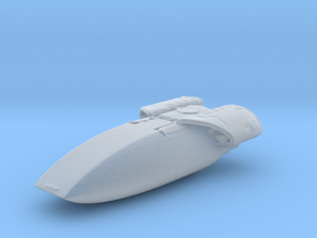Type 10 Shuttle in Clear Ultra Fine Detail Plastic