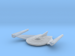 Romulan Bird of Prey SNW style in Clear Ultra Fine Detail Plastic