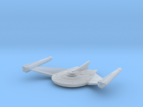Romulan Bird of Prey SNW style v3 in Clear Ultra Fine Detail Plastic