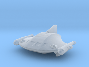 Romulan Shuttle 1/650 in Clear Ultra Fine Detail Plastic