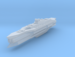 NuBlazers Svenish Battleship - Fleetscale in Clear Ultra Fine Detail Plastic