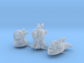 15mm Nanomorph Heavy Weapons in Clear Ultra Fine Detail Plastic