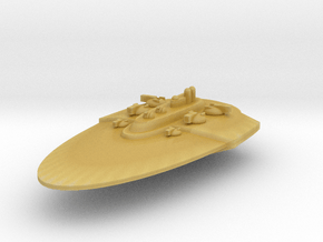 Ovali-Battlecruiser in Tan Fine Detail Plastic