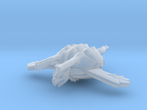 Blastorus - Fleetscale Turtle Kaiju in Clear Ultra Fine Detail Plastic