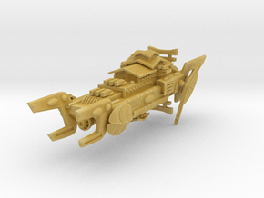 Order of the Shell Space Battleship in Tan Fine Detail Plastic