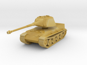 Vehicle- Löwe Tank (1/87th) in Tan Fine Detail Plastic