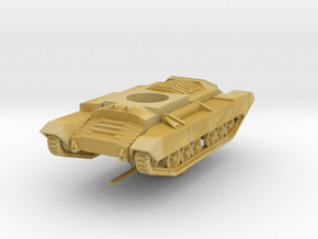 Vehicle- Valentine Tank MkII (1/87th) in Tan Fine Detail Plastic