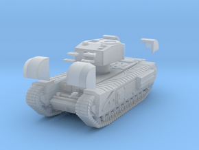 Tank- Churchill Mk III (1/87th) in Clear Ultra Fine Detail Plastic