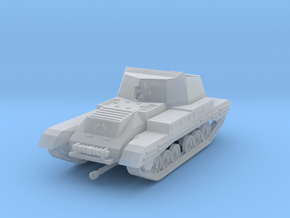 Vehicle- Valentine Archer Tank (1/87th) in Clear Ultra Fine Detail Plastic