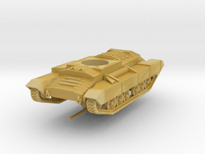 Vehicle- Valentine Tank MkII (1/72) in Tan Fine Detail Plastic