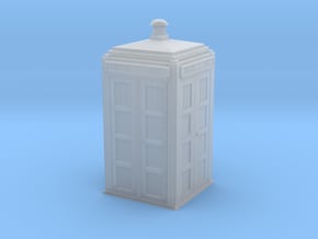 Dr Who's TARDIS (5 cm) in Tan Fine Detail Plastic