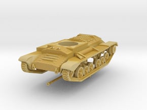 Vehicle- Valentine Tank MkXI (1/72) in Tan Fine Detail Plastic